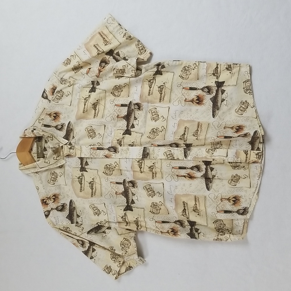 Natural Issue Hawaiian shirt men's size M